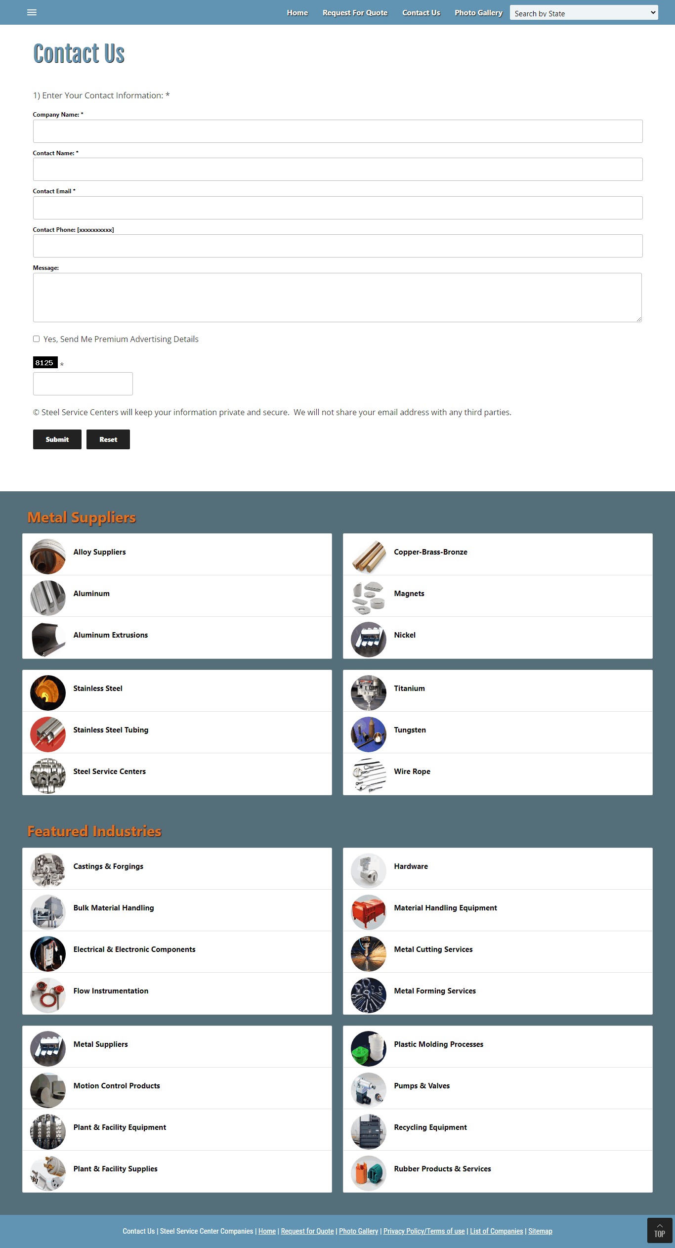 Steel service centers Social Media Ads