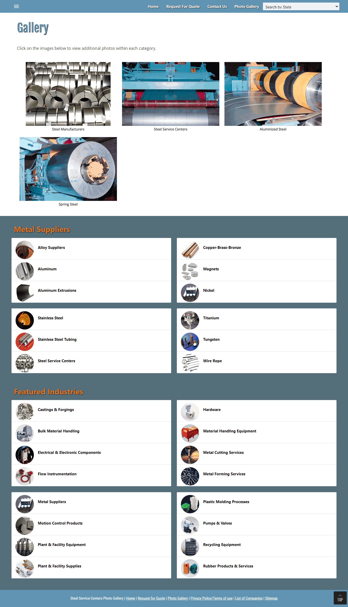 Steel service centers Social Media Ads