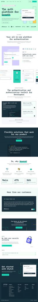 Stytch Website Design​