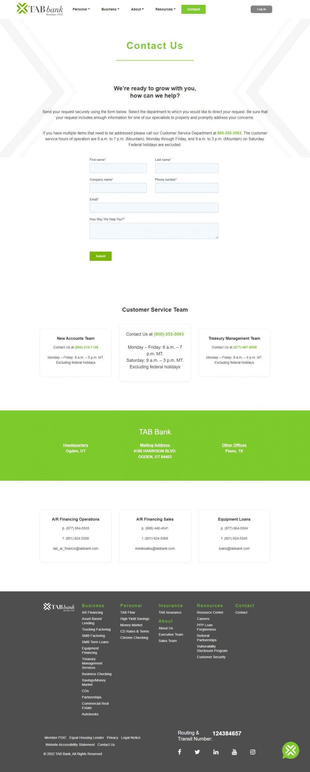 TAB BANK Business Strategy​