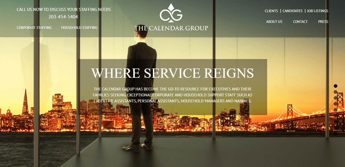 The Calendar Group Website Development​