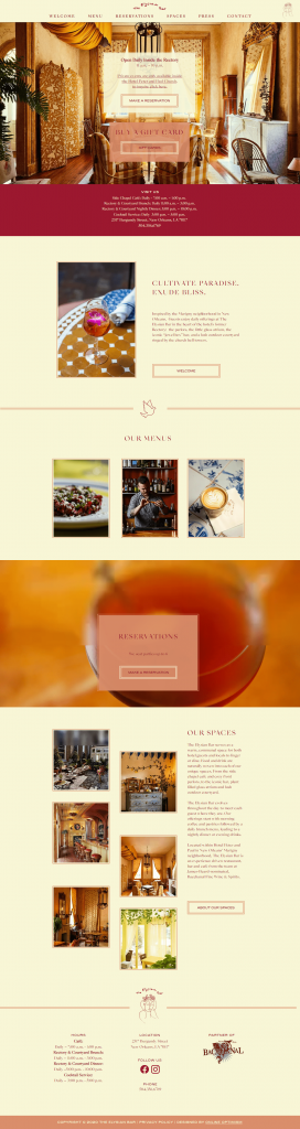 The Elysian Bar Digital Marketing​
