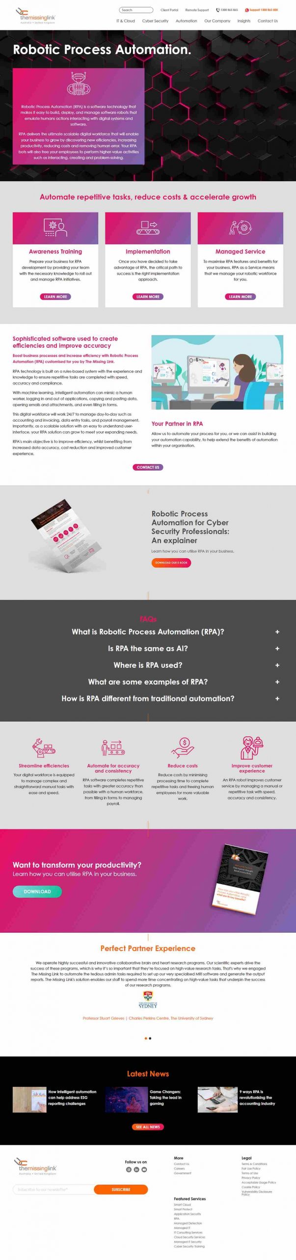 The Missing Link Content Marketing​