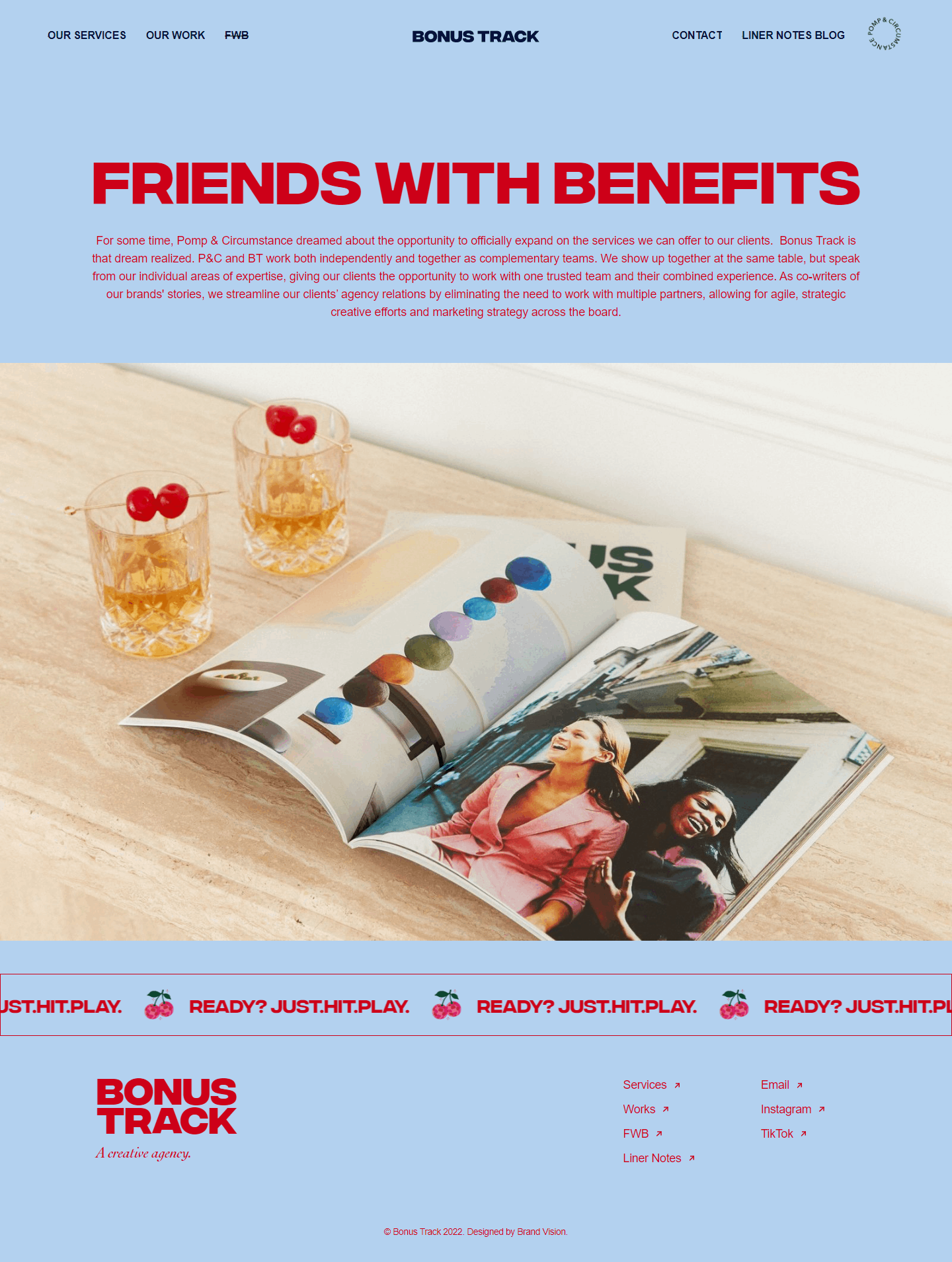 Bonus Track website Search Engine Optimization​