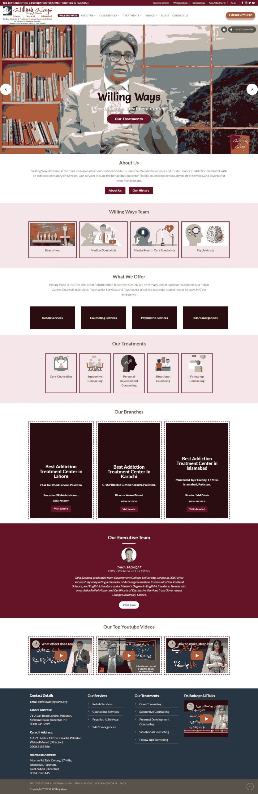 Willing Ways Website Copy and Content Writing​