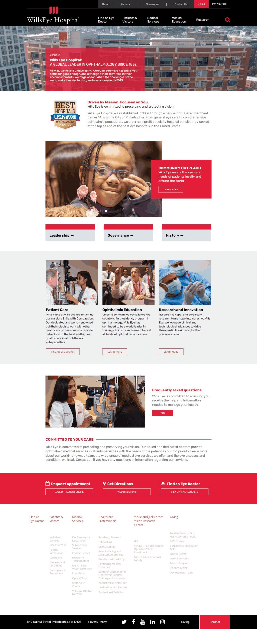 Wills Eye Business Strategy​