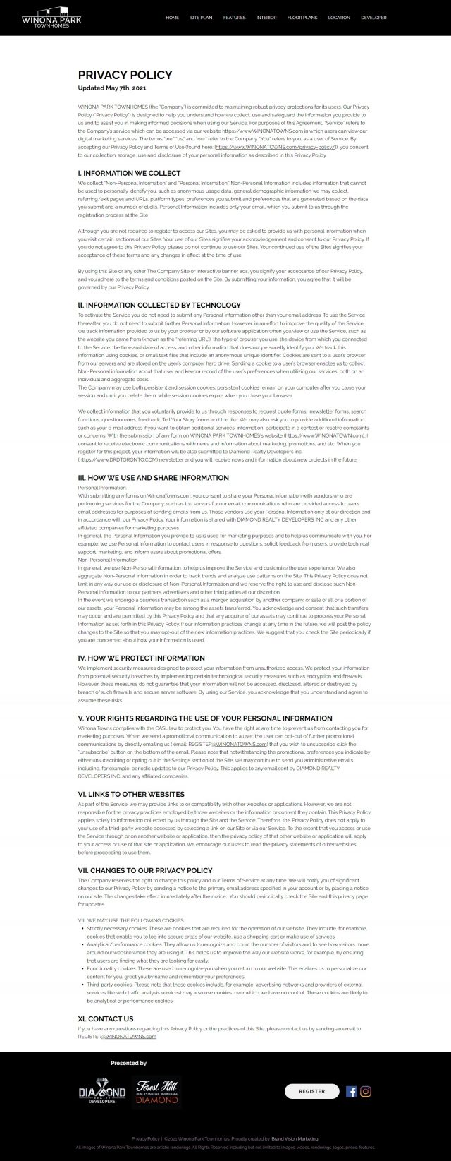 Winona Parks Business Strategy​