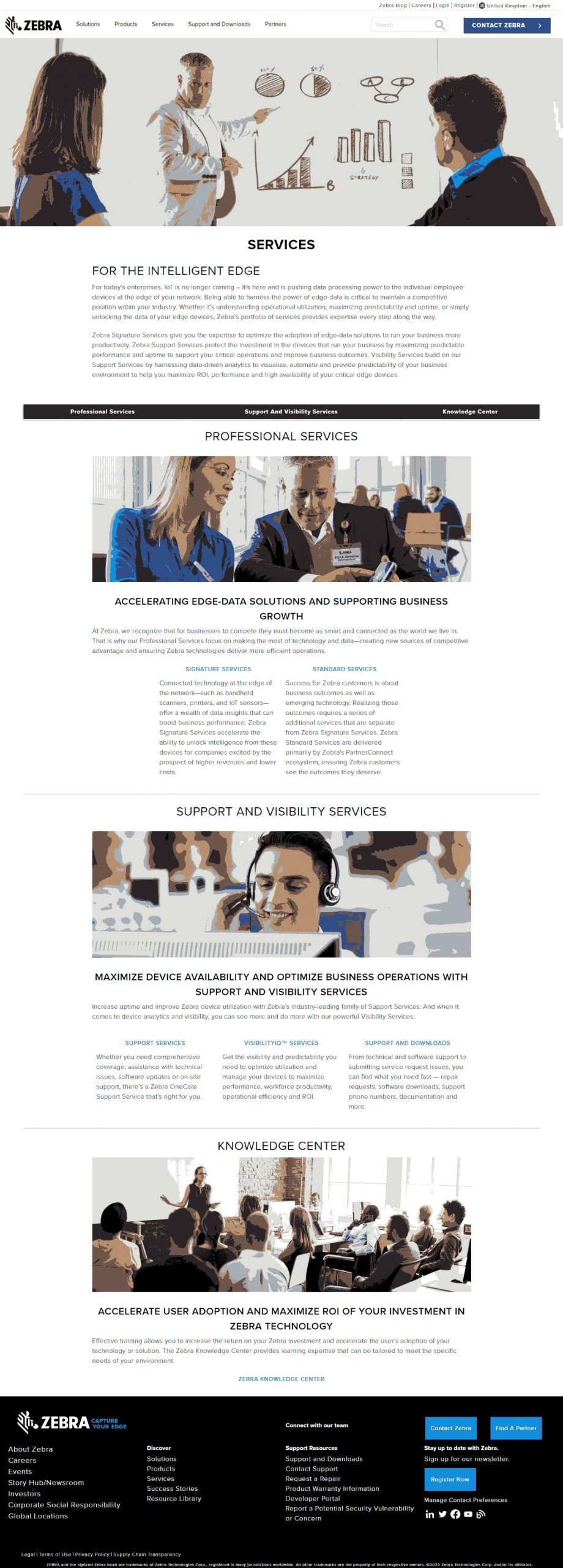 Zebra Website Copy and Content Writing​